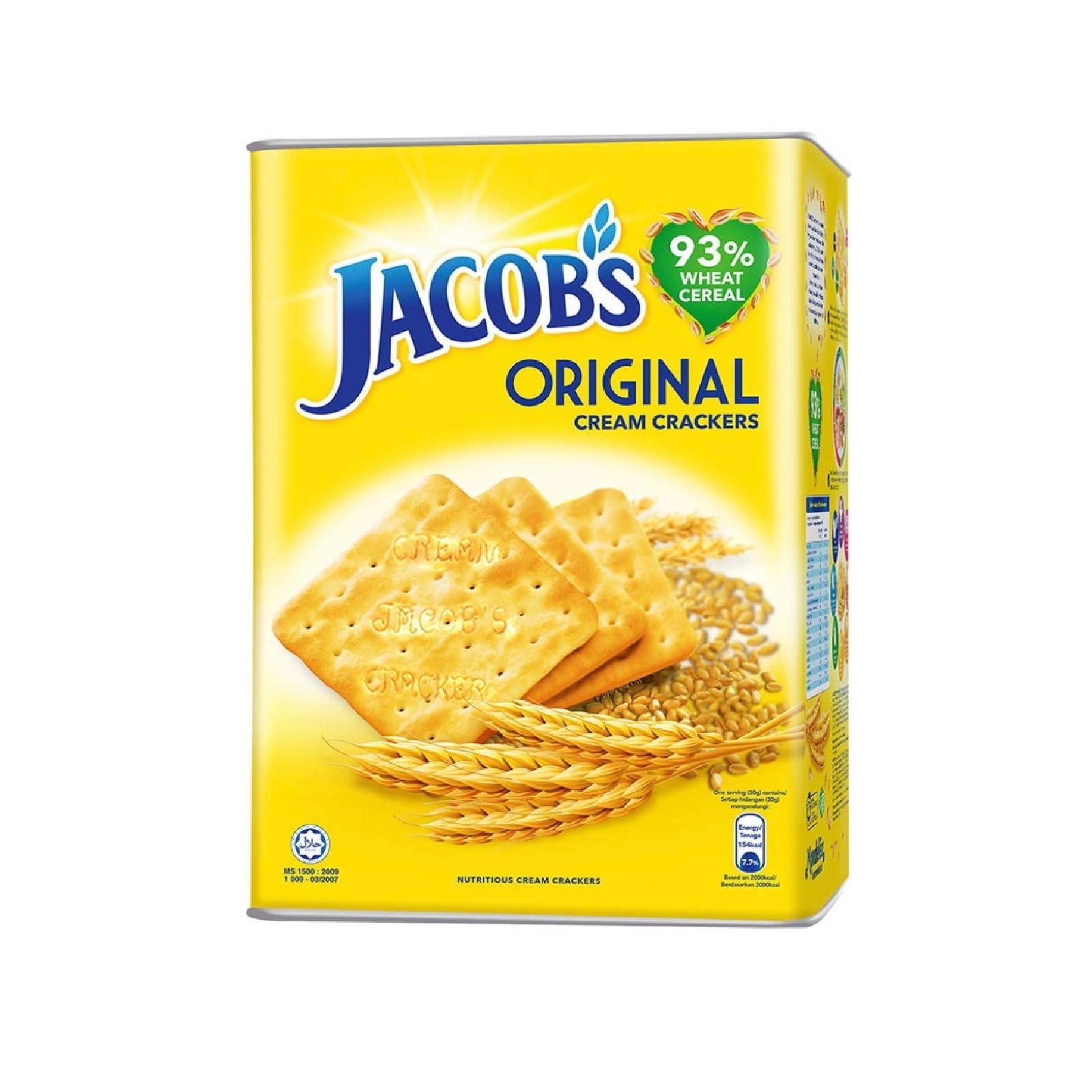 Jacob's Krim Kraker - Nutritious Wheat Cream Crackers