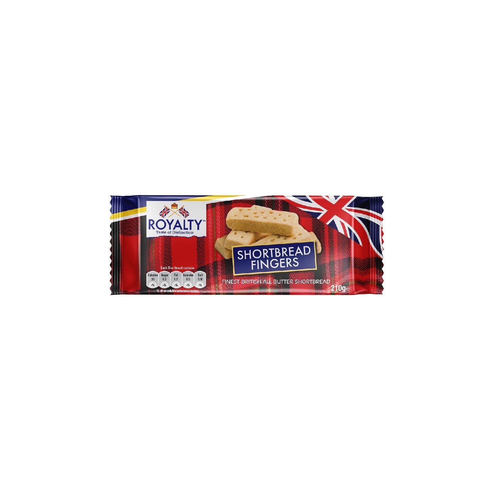 Royalty Shortbread 210g